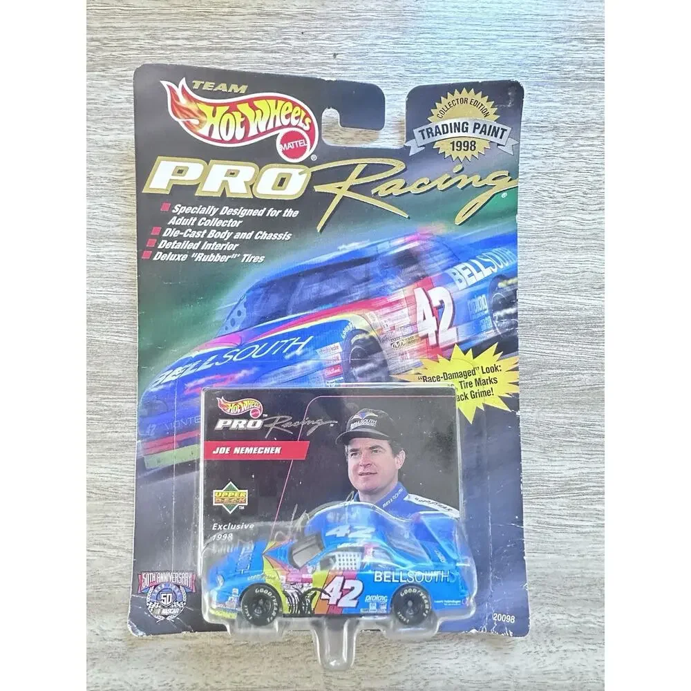 Joe Nemechek #42 Bellsouth 1998 Chevrolet Monte Carlo 1st Edition Hot Wheels H96